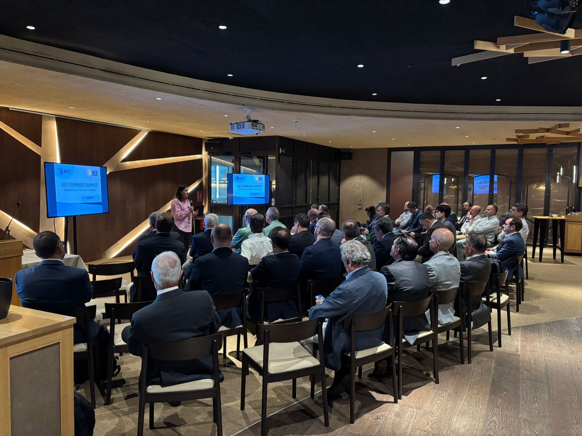 AES (@aes_seguridad) on Twitter photo Hoy hemos celebrado la AES SUMMER SUMMIT. Gracias a Miguel Pinero, Ana Marzo y Carlota G. Encina por compartir con AES y con <a href="/FundacionAES/">AES FUNDACIÓN</a> esta primera edición.
#haciendoindustria
#universoAES Hoy hemos celebrado la AES SUMMER SUMMIT. Gracias a Miguel Pinero, Ana Marzo y Carlota G. Encina por compartir con AES y con <a href="/FundacionAES/">AES FUNDACIÓN</a> esta primera edición.
#haciendoindustria
#universoAES