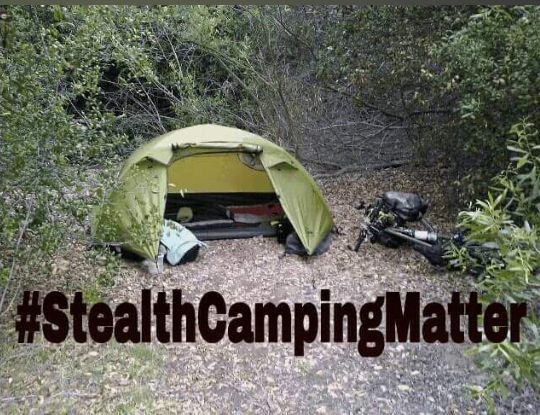 My old Stealth Bike Camping spot in 2008-2010