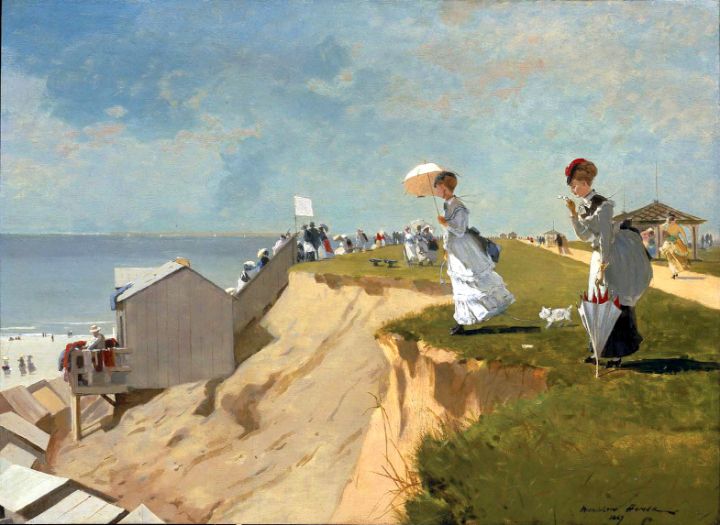 Art of the Day: "Long Branch, Winslow Homer". Buy at: ArtPal.com/artcollectionl…