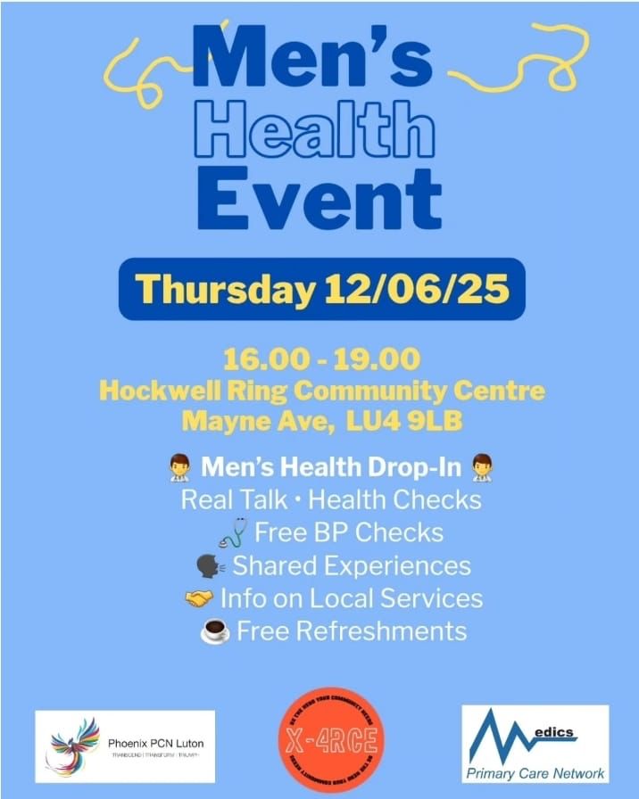 This week is Men's Health Week so a fantastic opportunity to support the work which is being done locally. 

Check out this event happening tomorrow night!