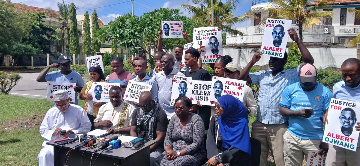 🛑 Human rights are under attack.

Albert Ojwang — teacher &amp; blogger — was tortured to death in police custody after exposing corruption. This is part of a deadly pattern, not a one-off.

We demand:
⚖️ #Justice4AlbertOjwang
#HakiYetu #StopPoliceBrutality