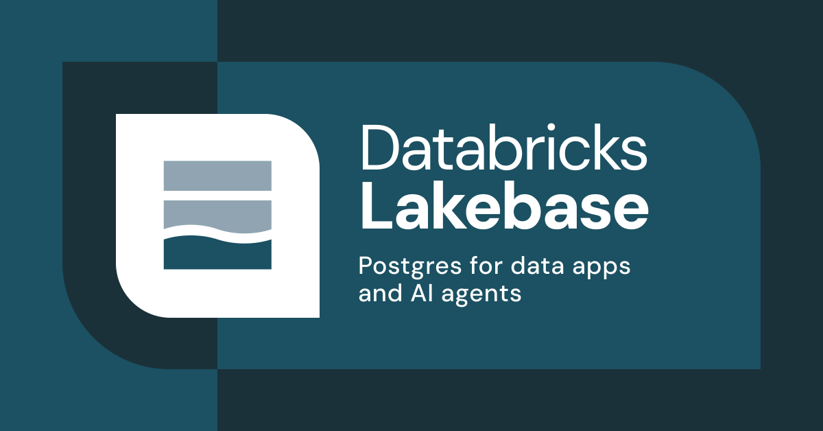 databricks's tweet photo. Introducing Lakebase, the first fully-managed Postgres database integrated with the lakehouse and built for AI.

Lakebase combines the familiarity of Postgres with the scalability of the lakehouse and the agility of @neondatabase’s database branching technology. Hundreds of customers are already using Lakebase for a variety of use cases. https://t.co/YuvPTYkk0m