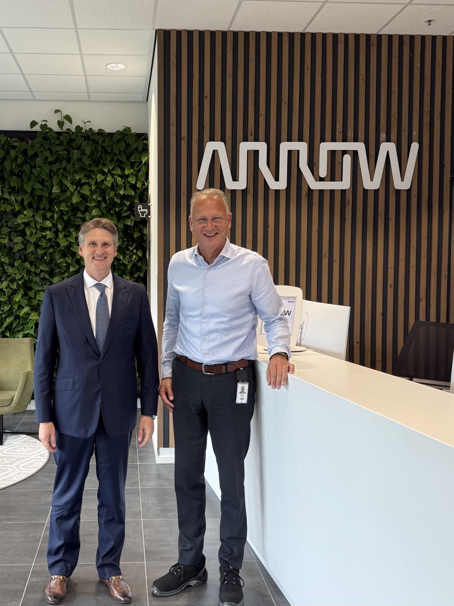 Wholesaler-Distributors (@naworg) on Twitter photo From the racetrack to the warehouse floor, <a href="/ArrowElectric/">Arrow Electric, Inc.</a> is driving innovation. NAW CEO <a href="/EricHoplin/">Eric Hoplin</a> toured Arrow’s Netherlands distribution center, an automated, high-efficiency hub led by a skilled team. Thanks to Gerrit de Haas for the behind-the-scenes look! From the racetrack to the warehouse floor, <a href="/ArrowElectric/">Arrow Electric, Inc.</a> is driving innovation. NAW CEO <a href="/EricHoplin/">Eric Hoplin</a> toured Arrow’s Netherlands distribution center, an automated, high-efficiency hub led by a skilled team. Thanks to Gerrit de Haas for the behind-the-scenes look!