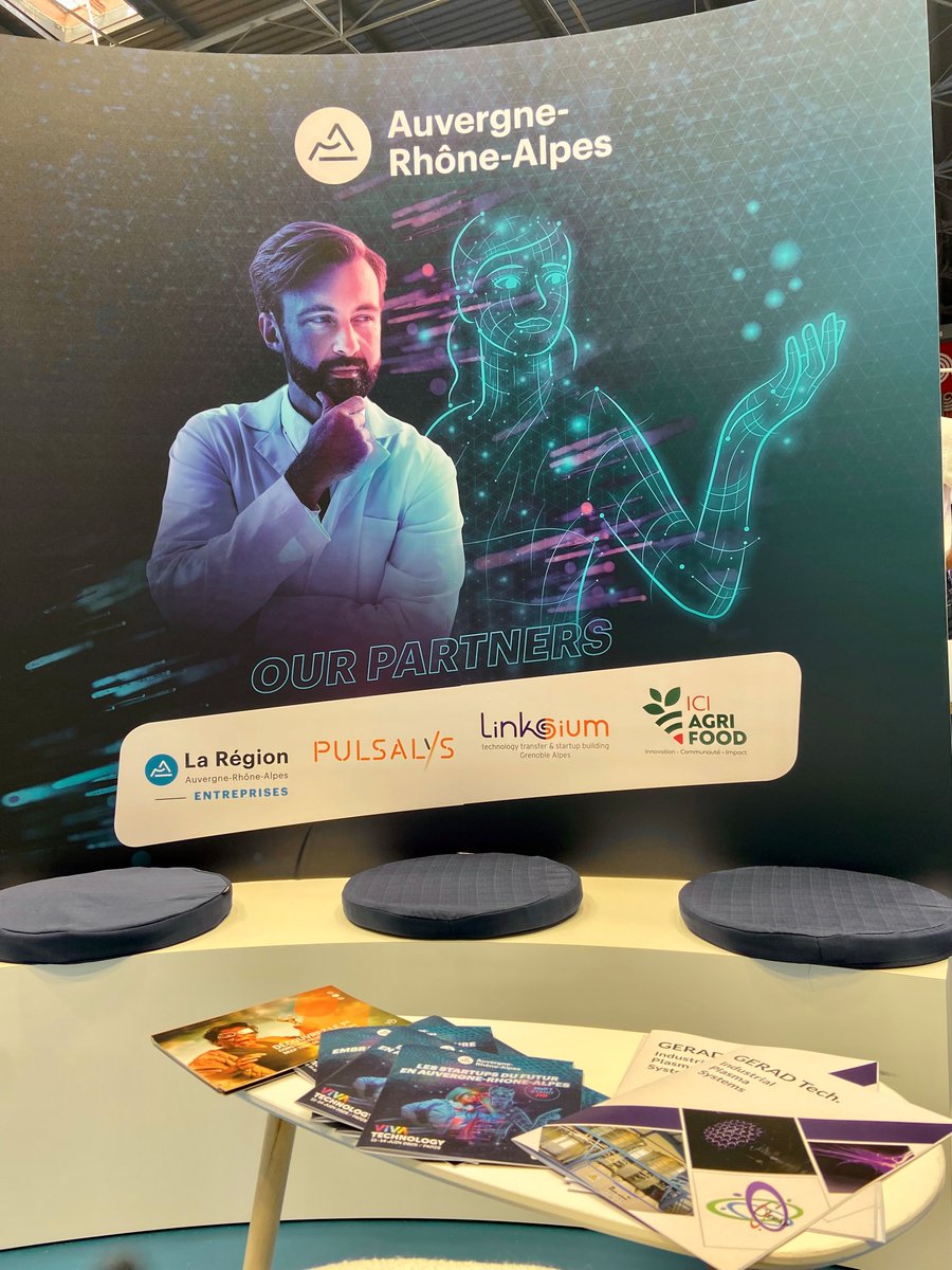 Pulsalys's tweet image. 🔥 C'est parti pour @VivaTech 2025 ! Retrouvez @Pulsalys sur le stand de la Région @auvergnerhalpes (Hall 1 J10) ainsi qu'une dizaine de startups soutenues par PULSALYS du 11 au 14 juin 2025 à Paris, porte de Versailles 🚀 ➡️ linkedin.com/feed/update/ur…