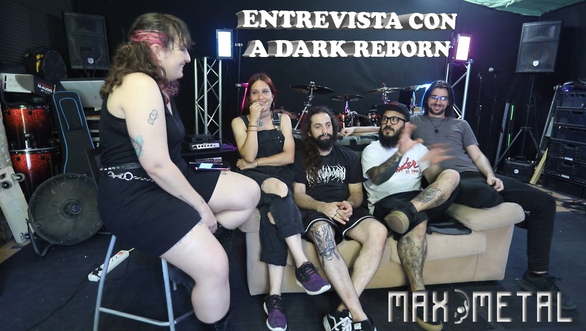 Entrevista con A DARK REBORN: "El público español tiene mucho que aprender del europeo" (Junio 2025) - maxmetal.net/2025/06/11/ent…