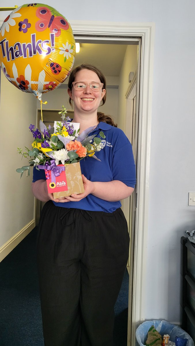 A happy client wanted to thank our Schools Adviser Jeni Meadows! 

It's been a busy day today in sunny Morecambe. Great to see lots of happy faces. 🥰

We are a charity working for the whole of the Lancaster and Morecambe District, whoever you are and whatever your problem.