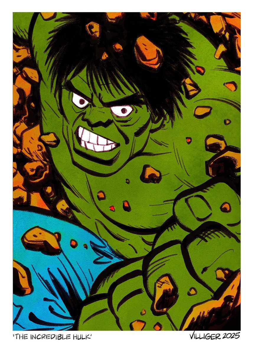 almosthomefree's tweet image. ‘Hulk Smash’
Incredible Hulk Print 5x7 or 8x10. DM if interested!
#HULK #Marvel