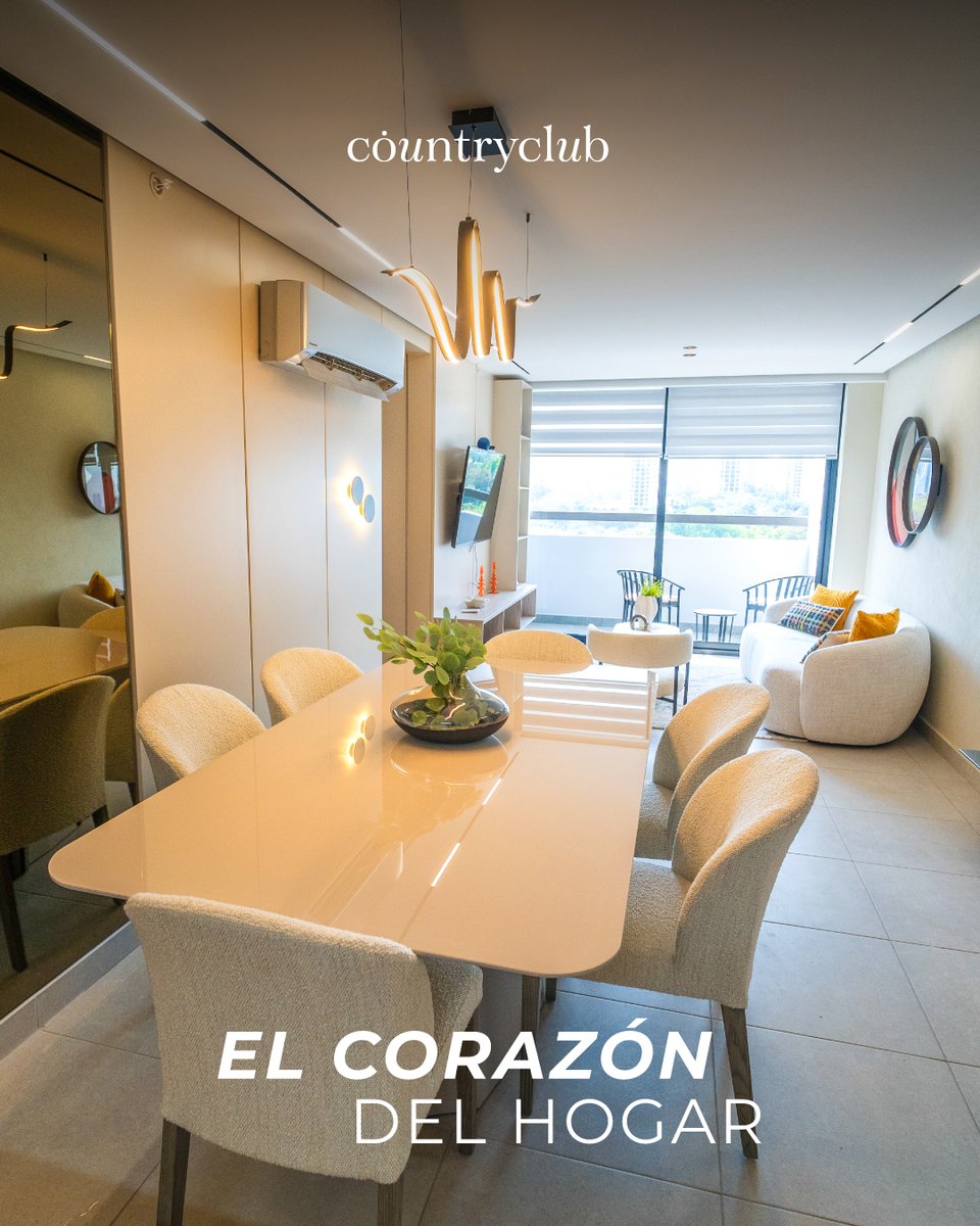 Grupovivir's tweet photo. Imagina tus días en un espacio diseñado para la vida. Nuestros apartamentos en Country Club ofrecen amplias salas-comedores, perfectas para crear momentos inolvidables. ✨

Unidades de 80 a 142m²
Desde $220,000
@countryclubpanama https://t.co/xrBSnUnEye