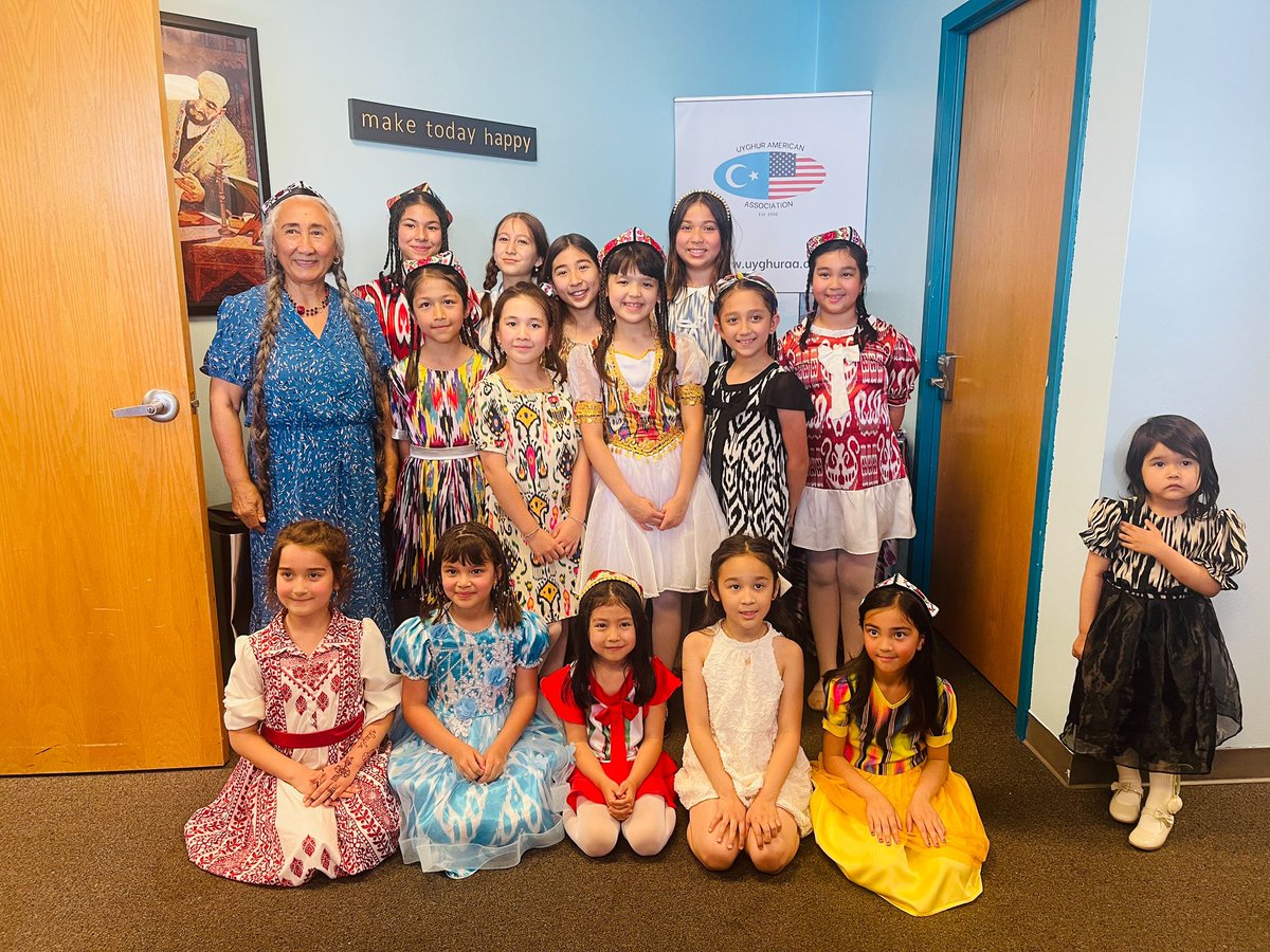 This weekend, I met beautiful Uyghur children who are learning their mother tongue and Uyghur dance at Ana Care Uyghur School in Fairfax, VA.