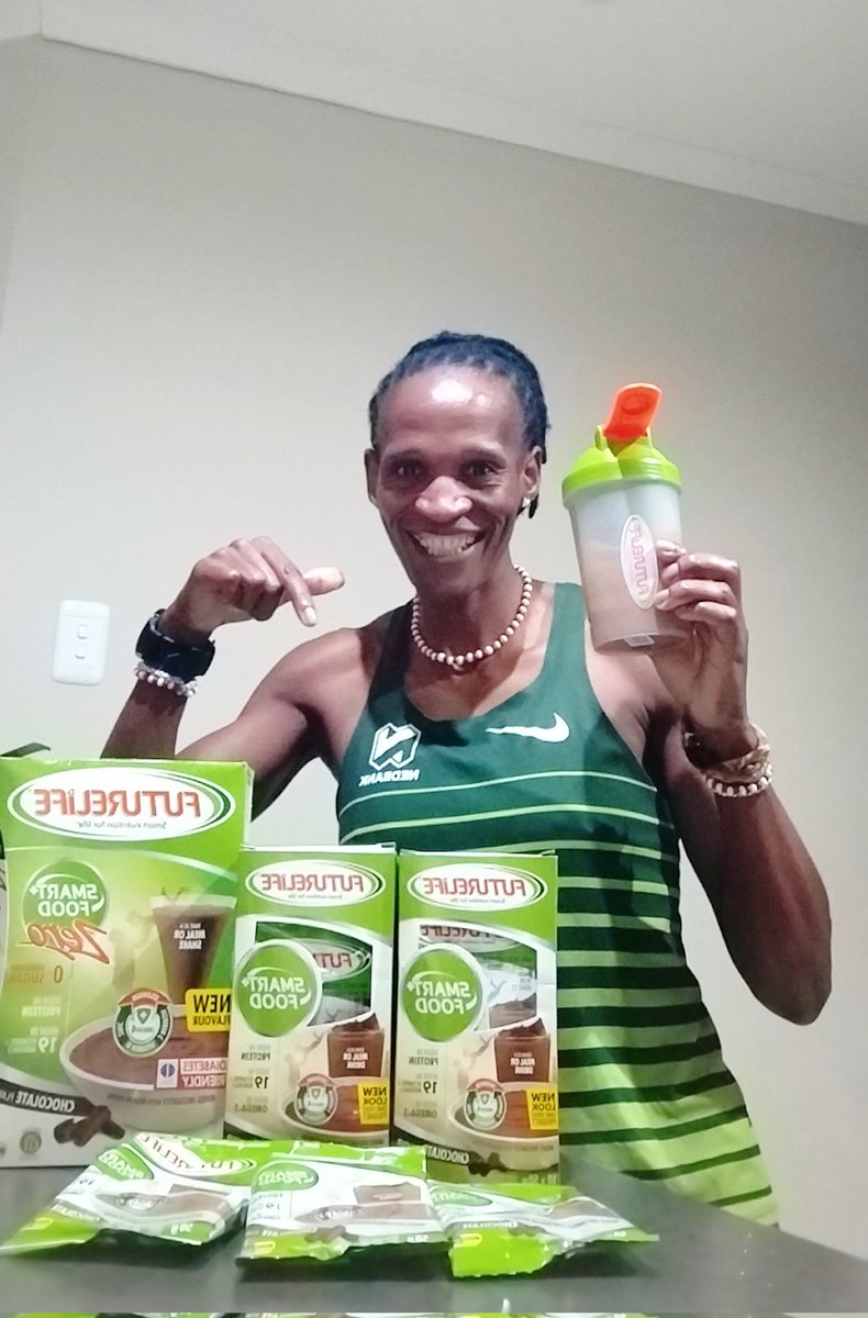 ntombesm's tweet photo. No running on empty stomach, thanks @futurelifeza my trusted pre-run meal that provides low glycemic index (GI) carbohydrates for sustained energy release throughout the run. I fuel with   #FuturelifeSmartFood on race day thanks for the support @nedbankrunningclub @BESTERNICK https://t.co/isW1bX9QJl