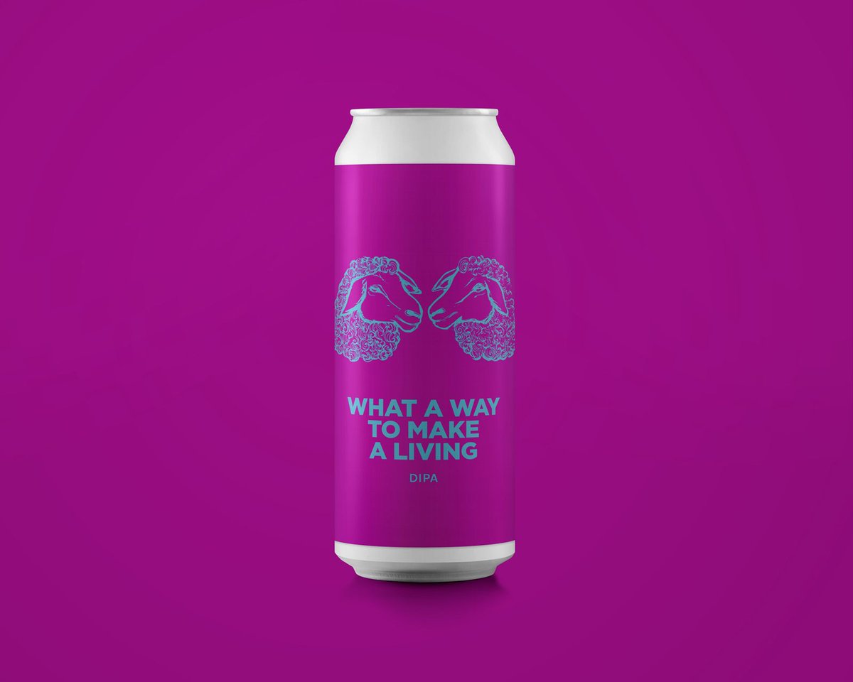 WHAT A WAY TO MAKE A LIVING

DIPA, 8.2%

Working 24/7. What a way to make a DIPA with Cryo Mosaic, Cryo Citra, Mosaic HyberBoost, Citra HyperBoost and Nectaron.

Brewed in Collaboration with Joule.

Get yourself some now ➡️ t.ly/40vi9