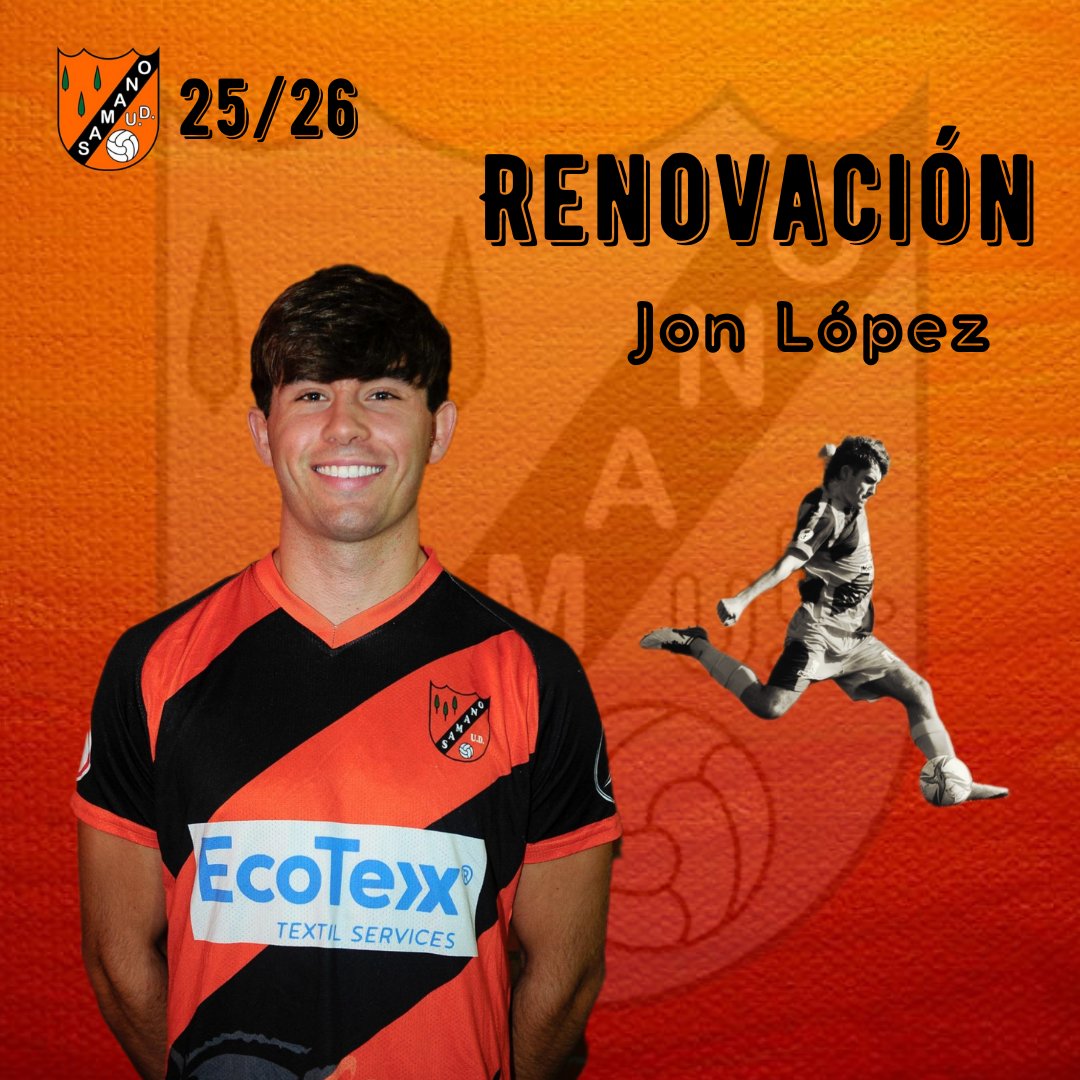 𝐑𝐄𝐍𝐎𝐕𝐀𝐂𝐈𝐎́𝐍 

Jon López 

Otro de los de casa que se compromete a seguir un año más. Este año desde el principio de temporada nos demostrará seguro el pedazo central que es. 
¡Grande Schwarzenegger!