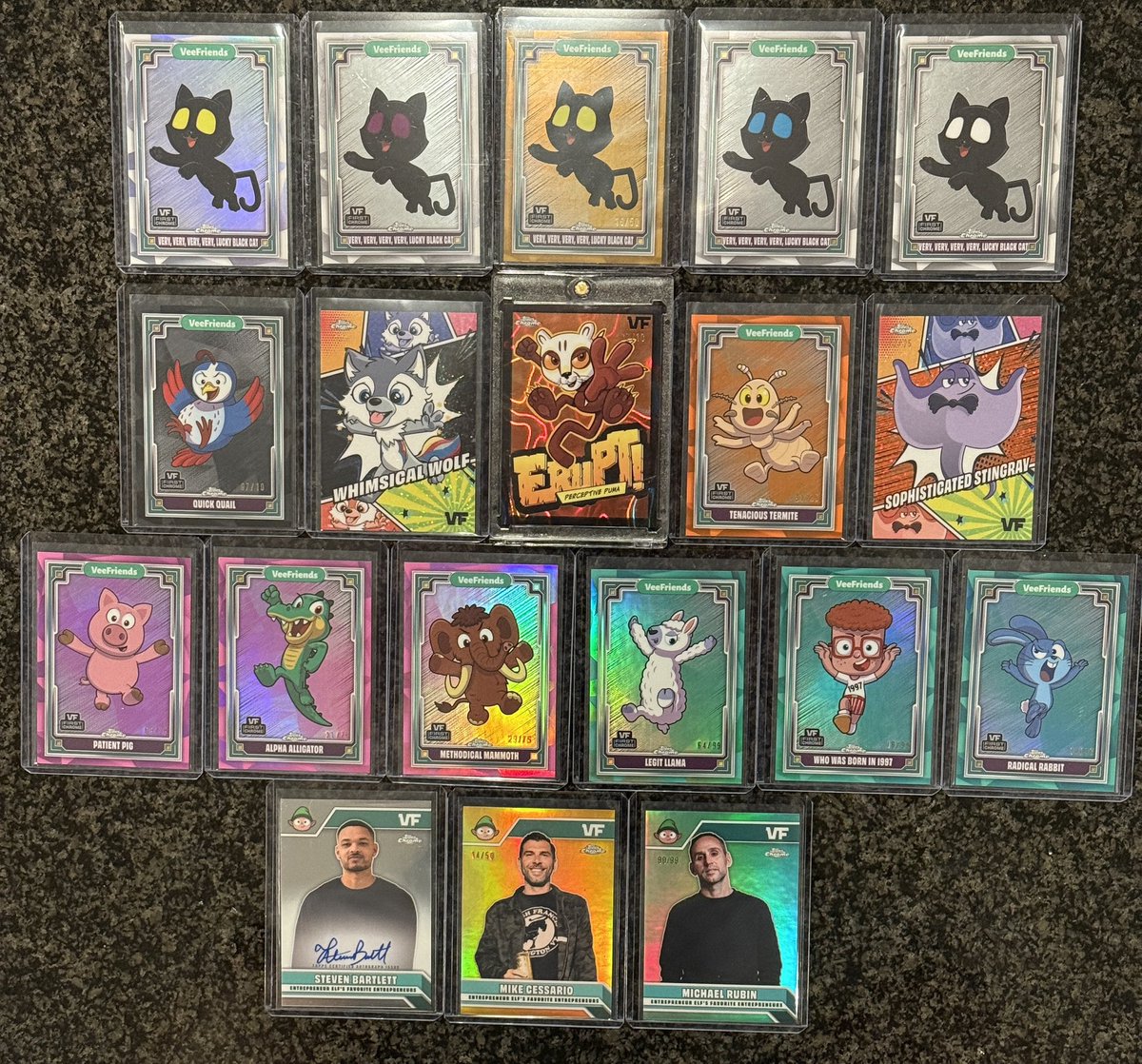 VFCardTrader's tweet image. This Chrome Hobby Case was a good one… @VeeCardsTrack @veefriends @VeeFriendsCards