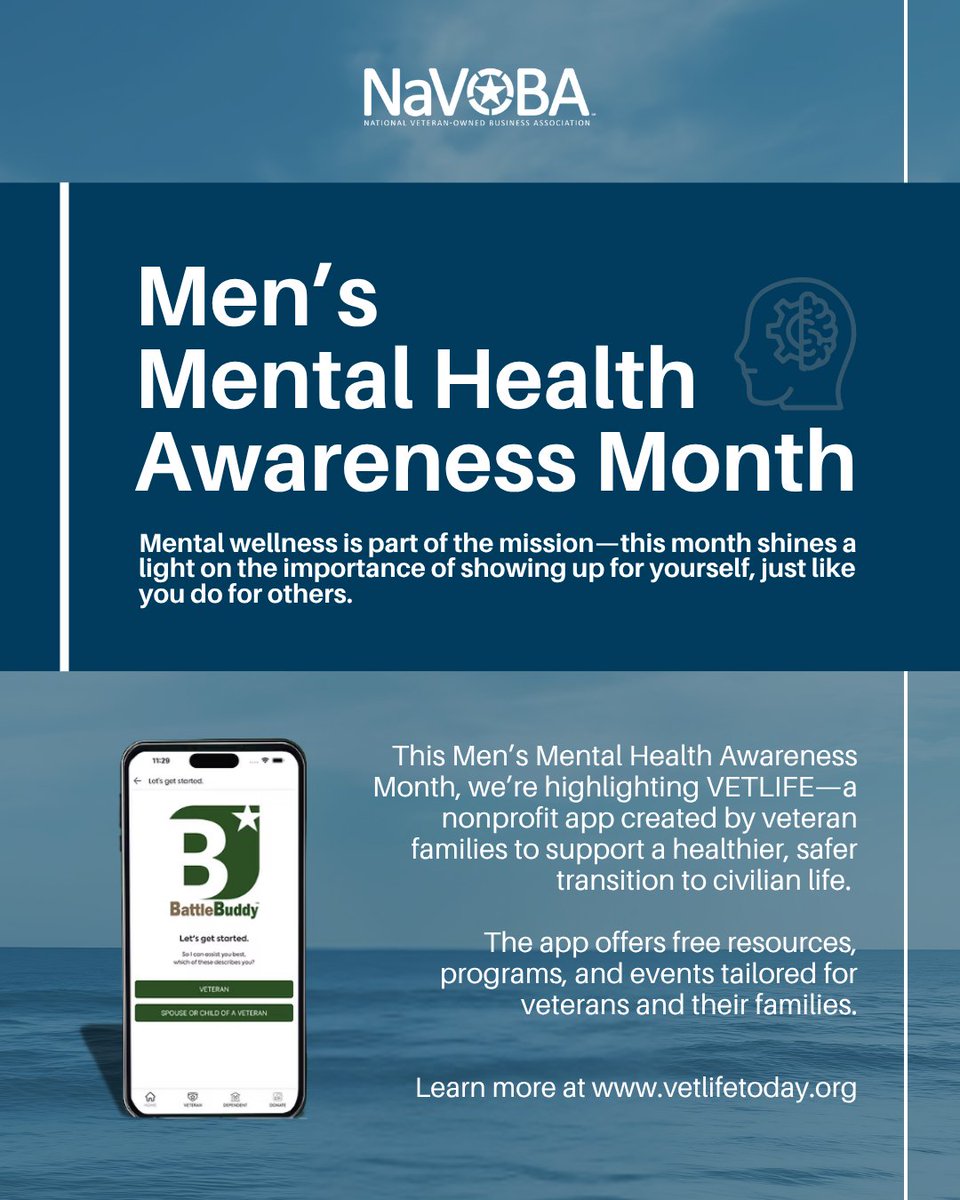 June is Men’s Mental Health Awareness Month. For veterans, mental wellness is mission-critical. 

<a href="/vetlifetodayMI/">VETLIFE</a> offers free, veteran-focused tools—built by veteran families, for veteran families.

✓ No cost
✓ Real experience
✓ Real support

vetlifetoday.org