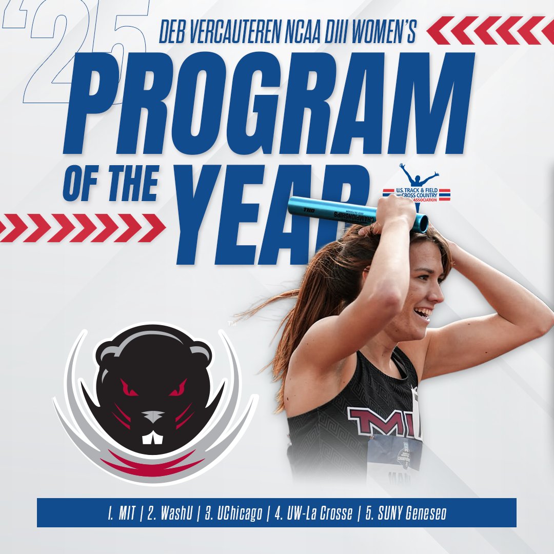USTFCCCA (@ustfccca) on Twitter photo Never before had an <a href="/NCAADIII/">NCAA Division III</a> women's program completed the vaunted Triple Crown w/ national titles in cross country, indoor track & field and outdoor track & field. That was until <a href="/MITTFXC/">MIT Track & Field/XC</a> did it this year.
ustfccca.org/2025/06/featur… Never before had an <a href="/NCAADIII/">NCAA Division III</a> women's program completed the vaunted Triple Crown w/ national titles in cross country, indoor track & field and outdoor track & field. That was until <a href="/MITTFXC/">MIT Track & Field/XC</a> did it this year.
ustfccca.org/2025/06/featur…