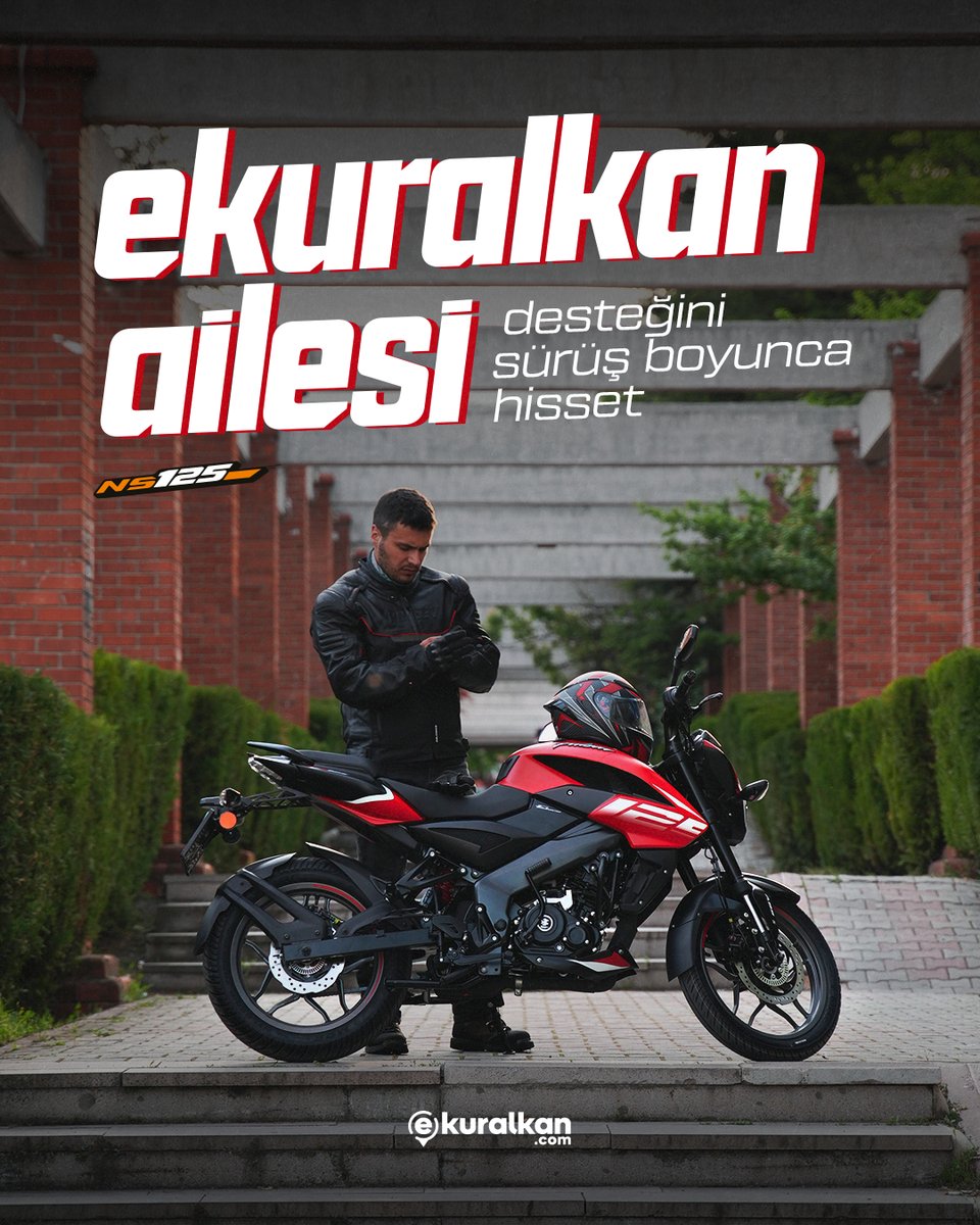 Her motorcunun yanında bir destek olmalı. Biz buna ekuralkan ailesi diyoruz. 💪

#kuralkan #ekuralkan #motor #motosiklet #bajaj #bajajmotorturkiye
