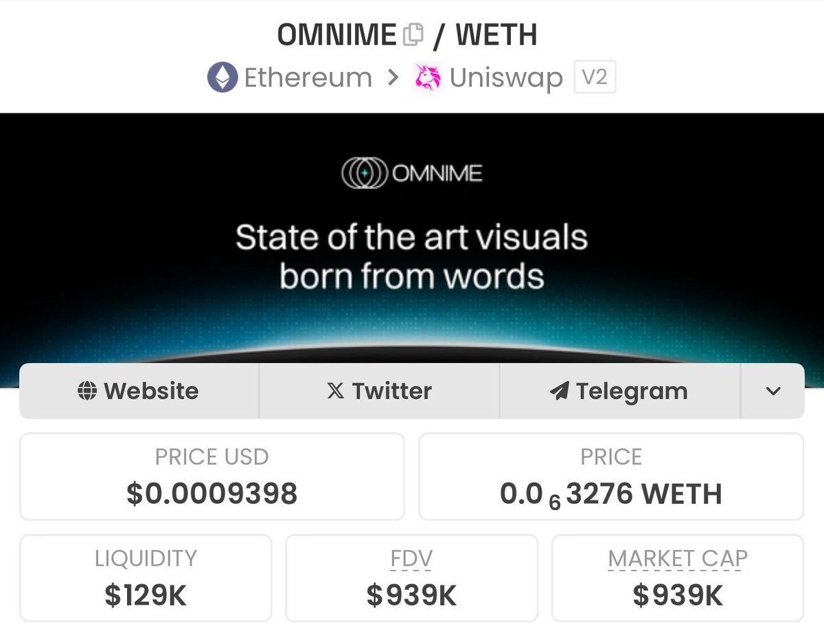 FATMAN_crypto's tweet photo. #OMNIME 是一款极具创新性的平台,它能让任何人成为电影制作人——短短数秒内就能将简单的文字转化为极具视觉冲击力、达到电影级水准的视频。
可以在官网试试AI生成,很有趣
Aped this utility project
https://t.co/BK7TPPVD11
https://t.co/MUuzd7mlEl
https://t.co/fIyzMgdf6g https://t.co/Z00PdmBMKp