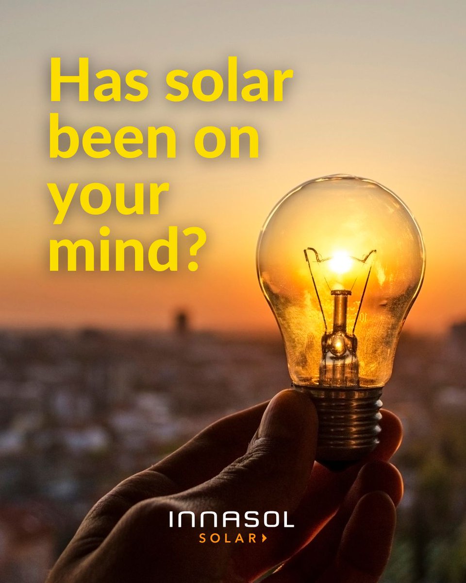 Here's why this year is a particularly good year to future-proof your business energy: innasol.com/solar-power-fo…

#esg #netzero #solarpv