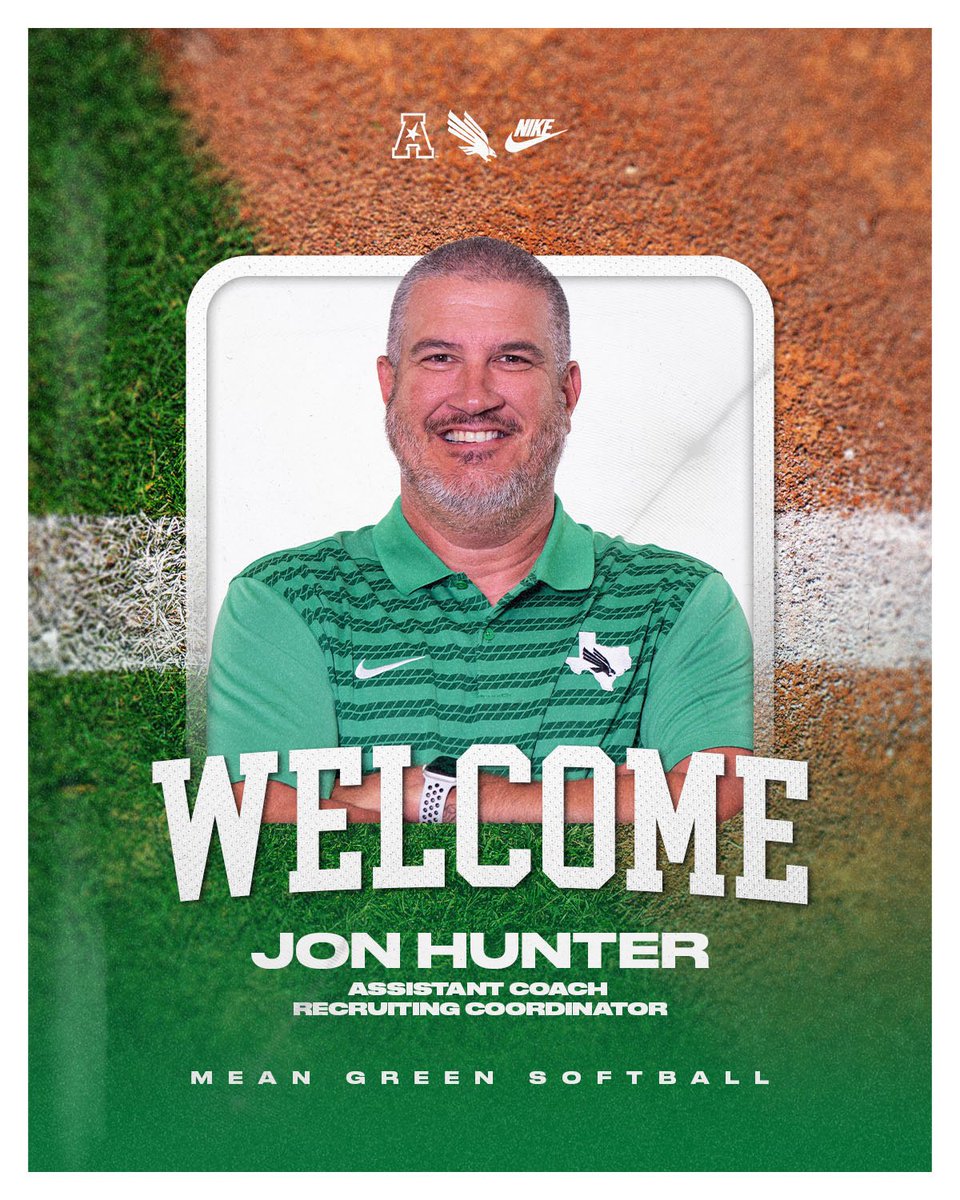 Another piece of the puzzle 🧩

Welcome to Denton, <a href="/CoachJonHunter/">Jon Hunter</a>!!

#GMG 🟢🦅