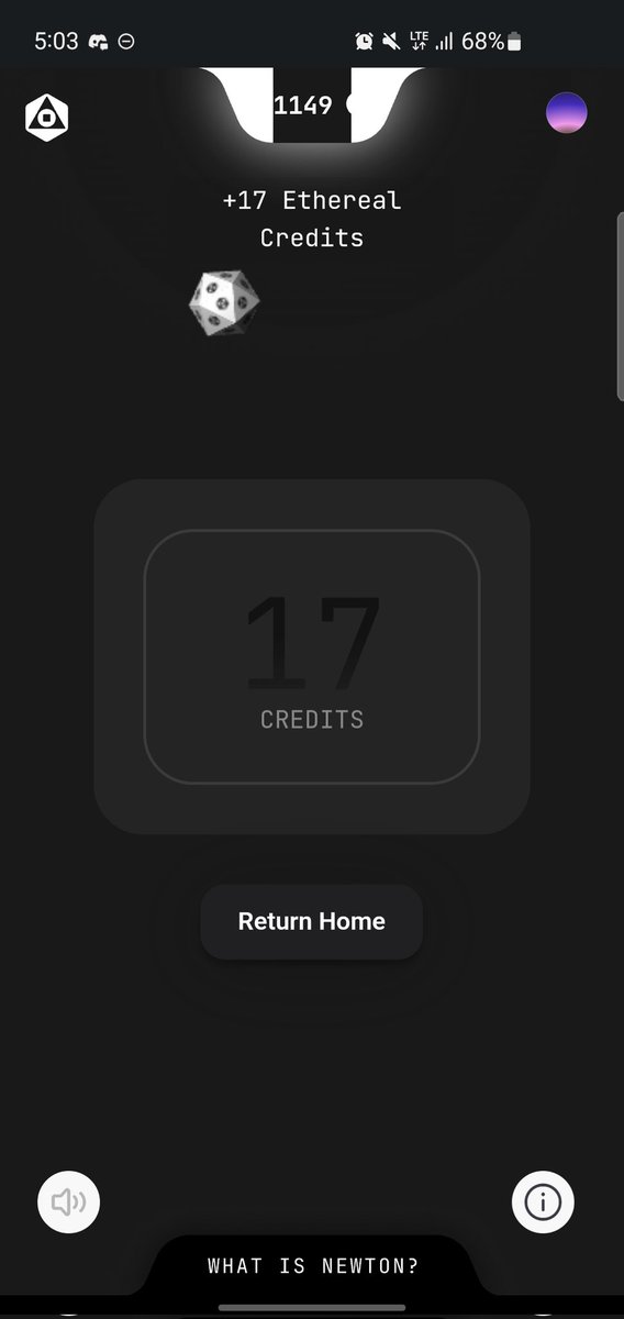 Yawurii's tweet image. The highest credit i got on @MagicNewton so far
We keep rolling more point to break