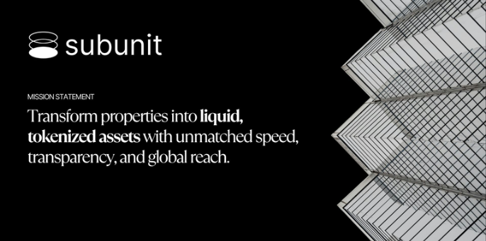 perpetualuchec5's tweet image. Hey frens👋

I would be participating in the @subunit_xyz  Thread Contest 🧵

Fractional real estate? On-chain ownership? Subpoints?

Let’s break it down, build it up, and win this thing.
#Subunit #Web3RealEstate #subsquadOGs