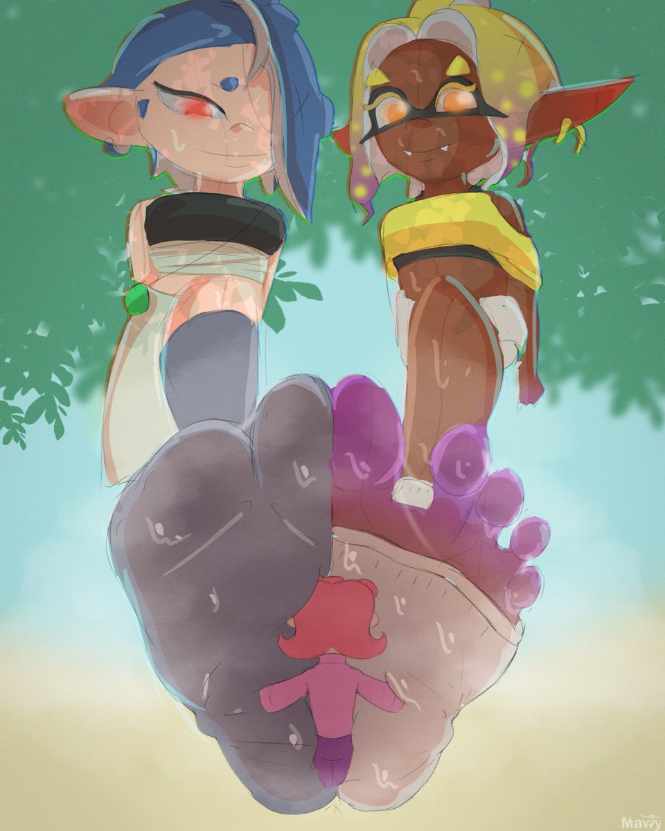 MawiExplorer's tweet photo. deep cut looking fresh in the new game

a gift for @Ramountcho1 :p

#giantess #feet #nsfw https://t.co/vnZHF84qIU