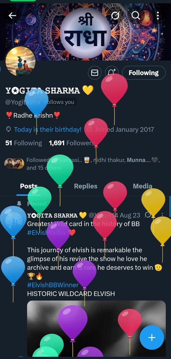 Beauty_Of_Soul_'s tweet image. Happy Birthday dear @Yogitasha laila❤🥳🥳
Stay happy, healthy &amp;amp; blessed dear💐
Mahadev bless u 🙂❤

#HappyBirthday 🎂