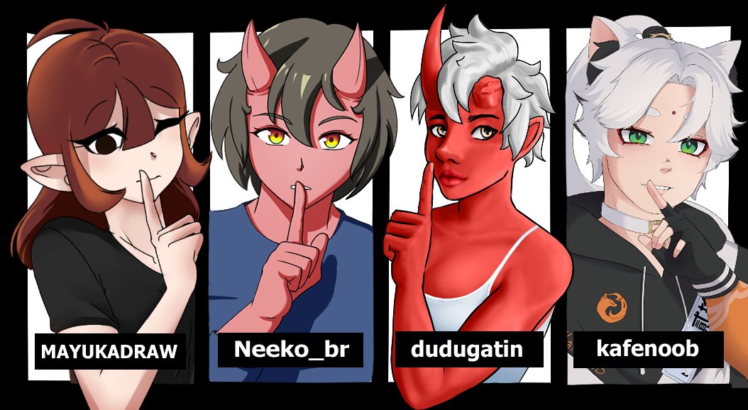 dudugatin (COMMISSION OPEN) (@dudugatin_) on Twitter photo Collab cheirosa com artes cheirosas
<a href="/MayukaDraw/">MAYU (COMMISSION OPEN)</a> <a href="/Kafe_NooB/">KaféNooB (Commissions open!)</a> <a href="/Neeko_br/">Neeko 🔞</a>
#art #digitalart #drawing #collab Collab cheirosa com artes cheirosas
<a href="/MayukaDraw/">MAYU (COMMISSION OPEN)</a> <a href="/Kafe_NooB/">KaféNooB (Commissions open!)</a> <a href="/Neeko_br/">Neeko 🔞</a>
#art #digitalart #drawing #collab