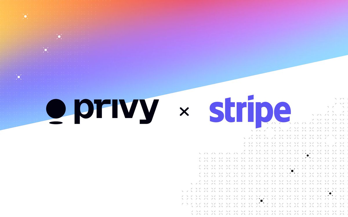 BREAKING 🚨 : Stripe is acquiring crypto wallet startup Privy to streamline wallet onboarding and expand its crypto product stack.