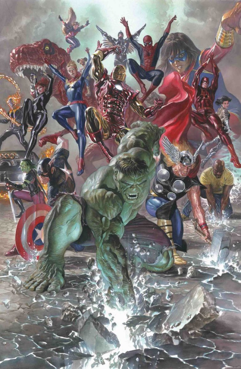 Alex Ross (@thealexrossart) on Twitter photo 