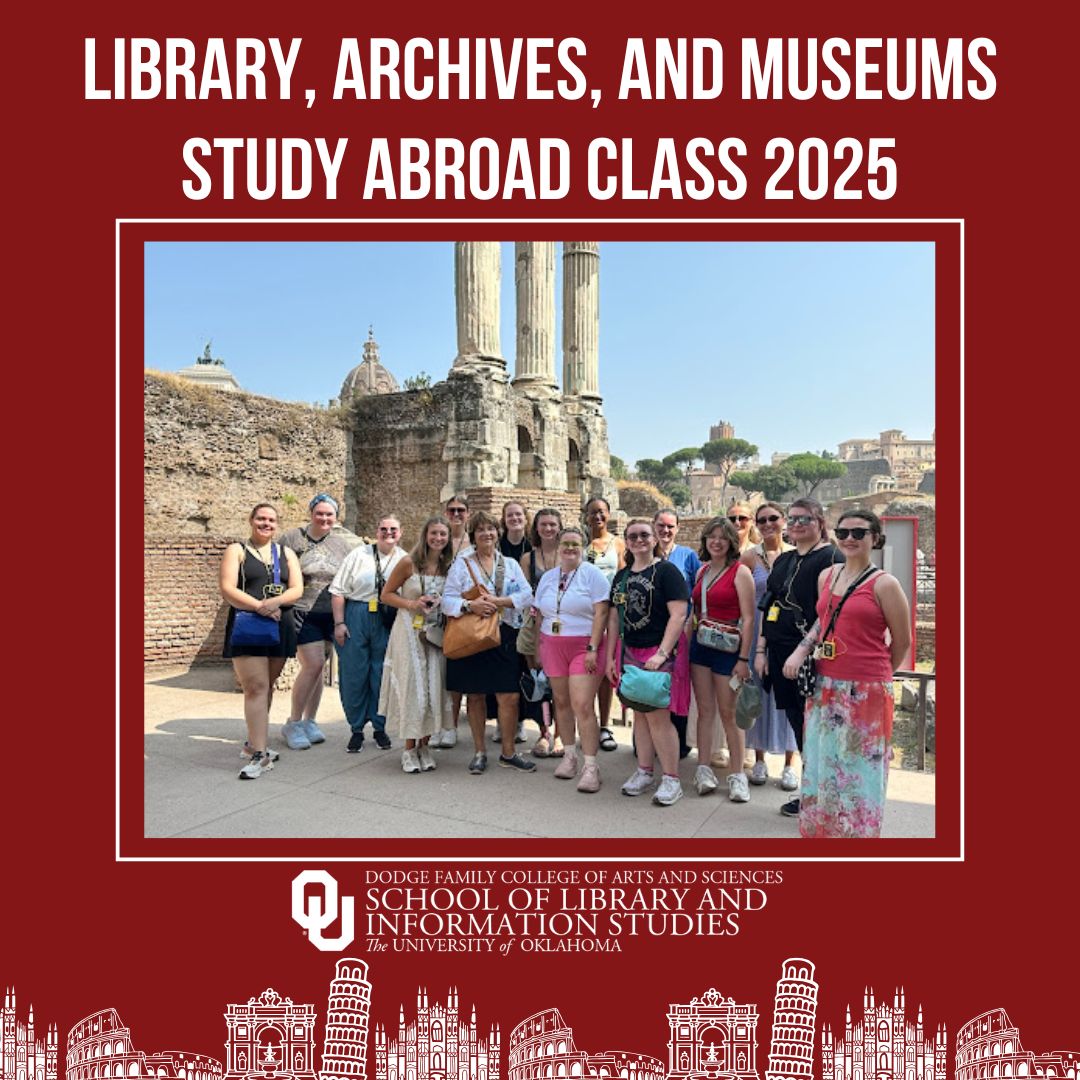 Follow along as our 2025 Class of Exploring Archives, Libraries, and Museums in Italy experiences the history and culture of the area. First stop is Rome! <a href="/OUAbroad/">OU Education Abroad</a>