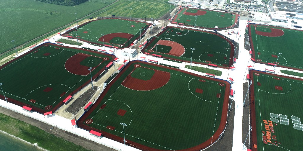 JLG Architects (@jlgarchitects) on Twitter photo The view from above looks game-ready for Wintrust Crossroads Sports Complex in New Lenox, IL! We're excited for grand opening later this month.
Thanks to our championship team — <a href="/NewLenoxIL/">Village of New Lenox</a>, The Sports Facilities Companies, Northern Builders, Inc., and Bolton & Menk, Inc.⚾ The view from above looks game-ready for Wintrust Crossroads Sports Complex in New Lenox, IL! We're excited for grand opening later this month.
Thanks to our championship team — <a href="/NewLenoxIL/">Village of New Lenox</a>, The Sports Facilities Companies, Northern Builders, Inc., and Bolton & Menk, Inc.⚾