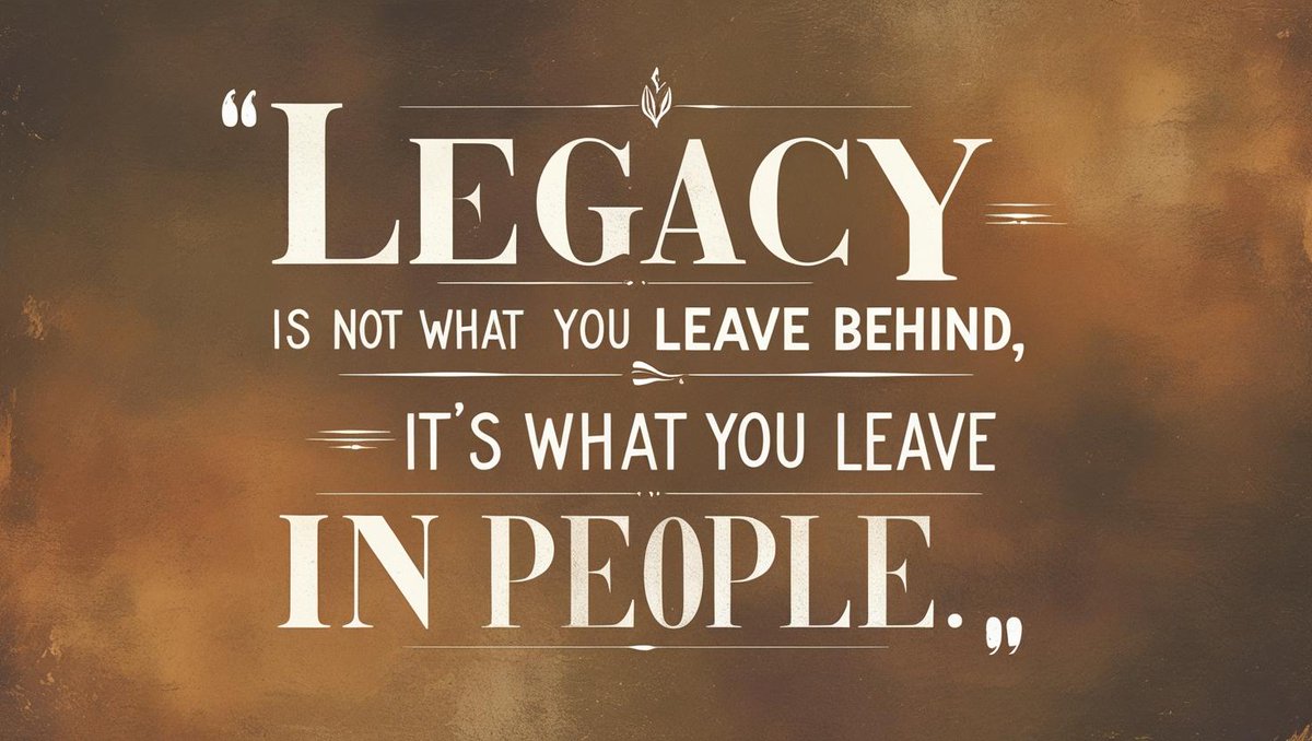 Legacy isn’t what you leave behind—it’s what you leave within. 💡 Take a moment this week to invest in those around you—you’re shaping your legacy every day!
#MidweekMotivation #Leadership #Legacy #Inspiration #FVTCBIS