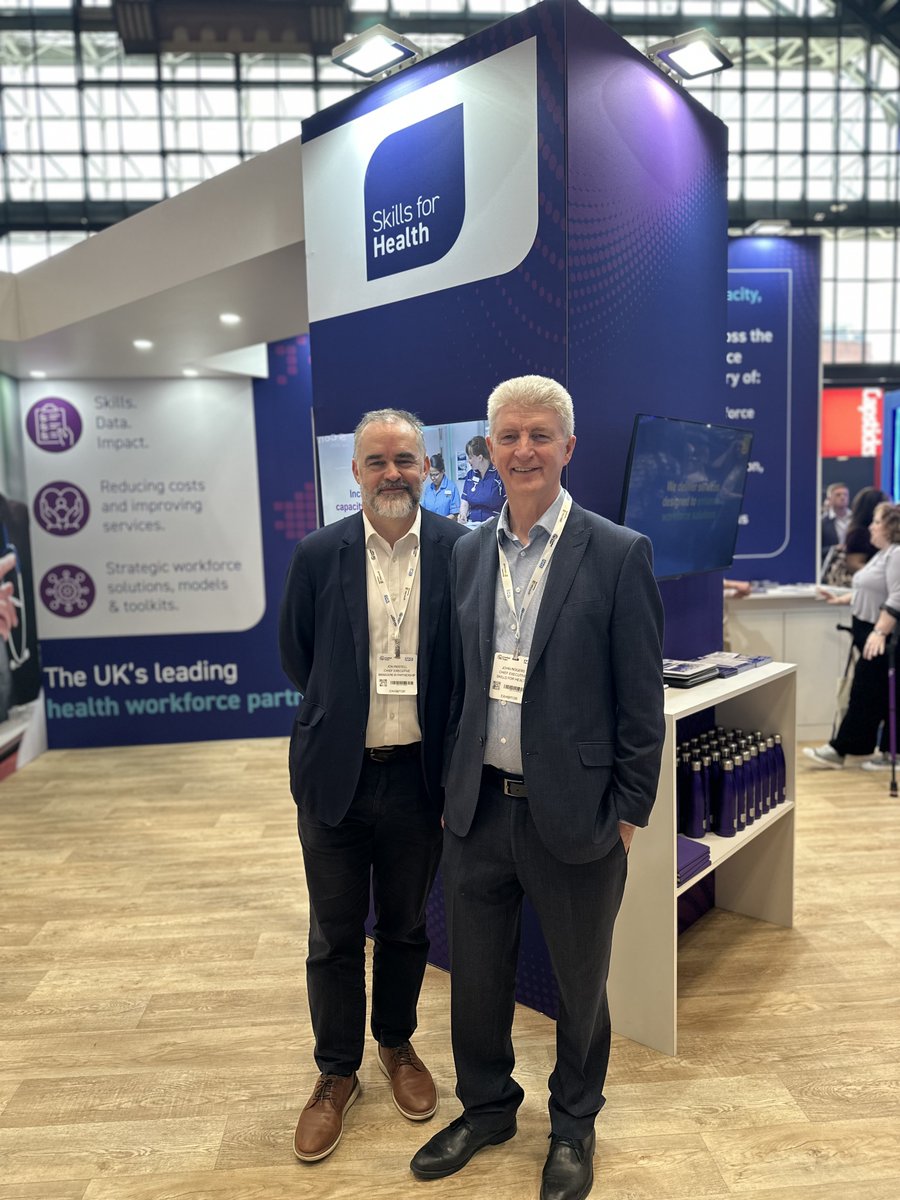 Skills for Health (@skillsforhealth) on Twitter photo That's a wrap on day 1 at <a href="/NHSConfed/">NHS Confederation</a>! 🙌
We've loved meeting so many of you, and even got a surprise visit from @jon_restell, one of our valued Board Members!
We'll be back at 8am tomorrow, ready for even more engaging and insightful conversations, find us at Stand C21📍 That's a wrap on day 1 at <a href="/NHSConfed/">NHS Confederation</a>! 🙌
We've loved meeting so many of you, and even got a surprise visit from @jon_restell, one of our valued Board Members!
We'll be back at 8am tomorrow, ready for even more engaging and insightful conversations, find us at Stand C21📍