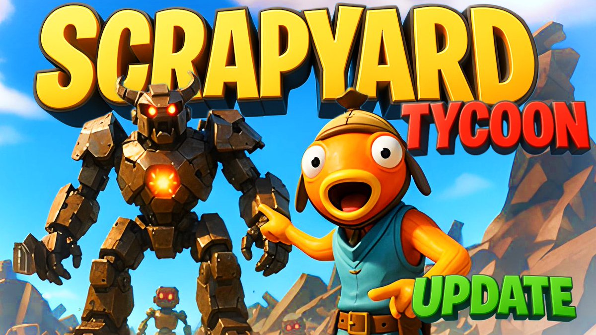 Have you played #Lumberjackheroes or #Minertycoon, then you'll love this new game!

SCRAPYARD TYCOON
7285-7202-1914