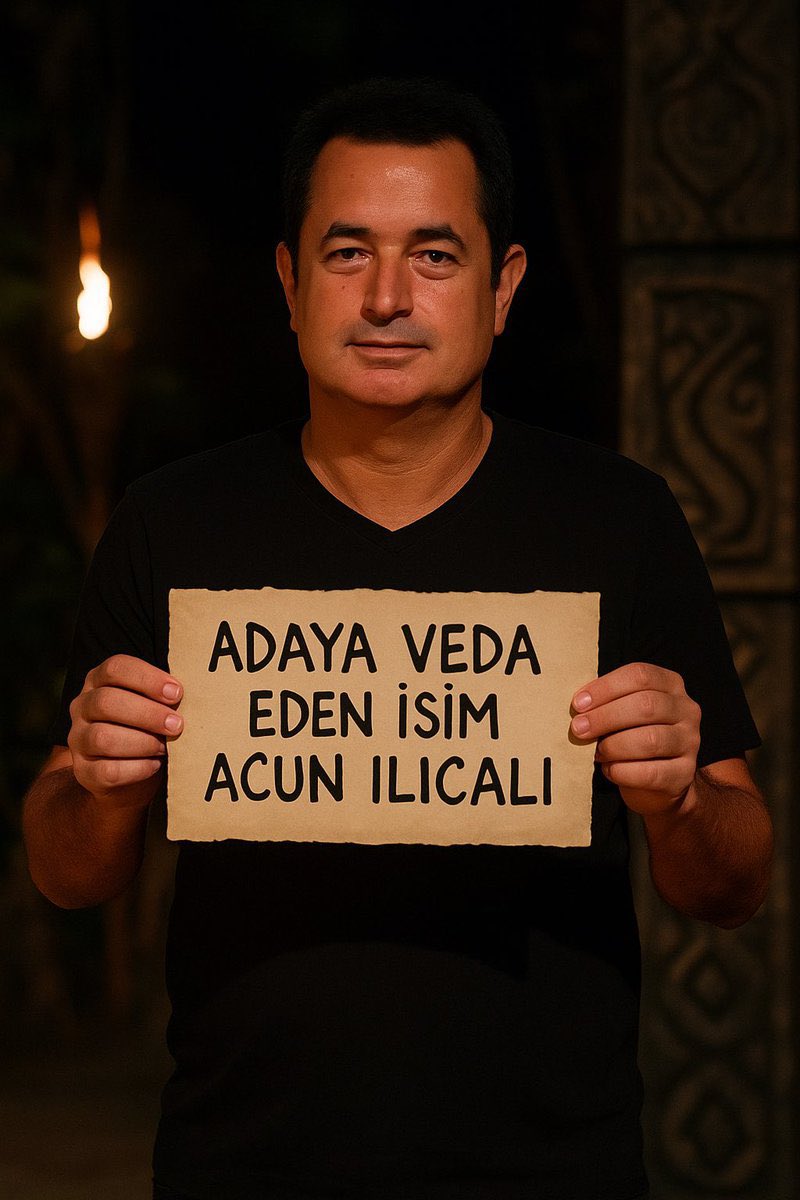 “Büyük gidiyoruz”
Adlı çalışma 

Acun Ilıcalı
Sacha Boey