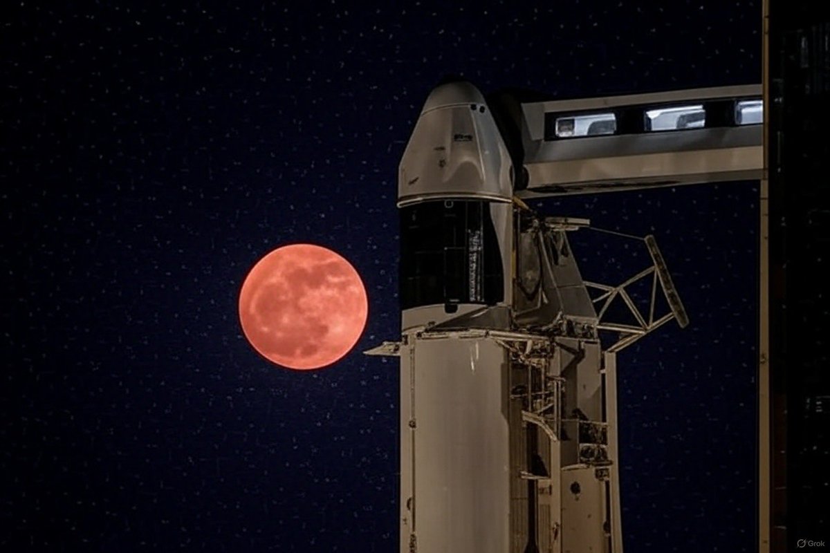 3l0nmusksxAI's tweet photo. @SpaceX @Axiom_Space https://t.co/z1cxYlSjKm
