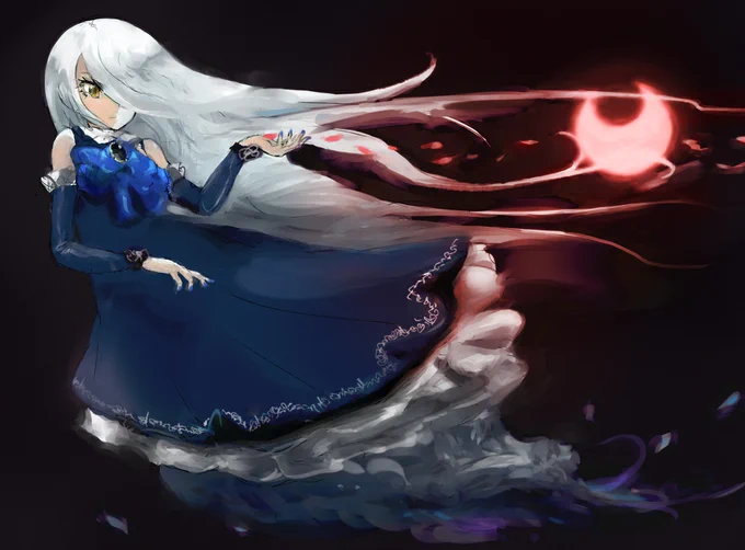 個人的に好きな描き味のブラシツールをメインに据えて塗った絵。 このブラシツールももっと使いこなしたい…