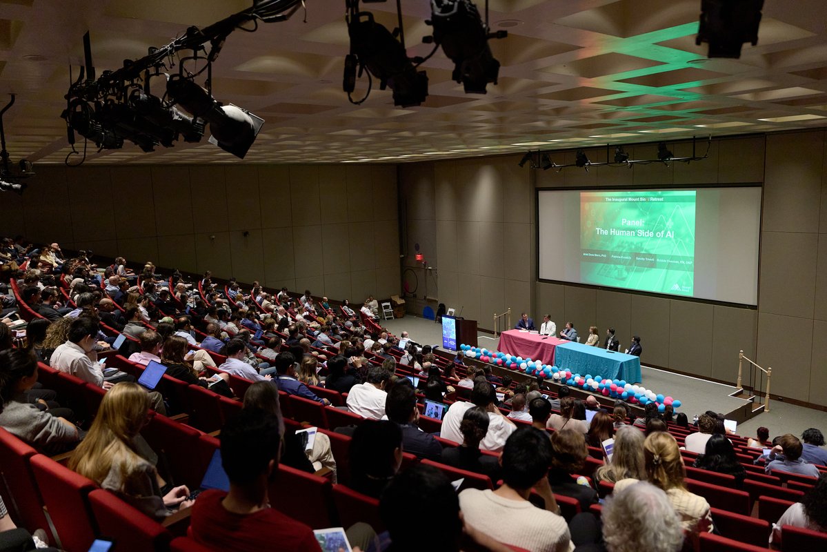 AIHealthMtSinai's tweet image. The Inaugural Mount SinAI Retreat sparked conversation on “The Human Side of AI” - a powerful reminder that innovation is not just about algorithms and data, but more importantly about people.
Huge thanks to our incredible panelists for sharing their insights!
#AIRetreat2025