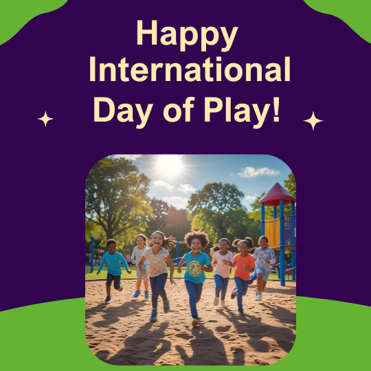 Did you know 1 in 5 children say there are no safe places for them to play?

We <a href="/GCE_US/">GCE-US</a> celebrate the #InternationalDayofPlay - a time to raise awareness about how important play is to every child’s development and well-being. 

Join us by liking and sharing this post!