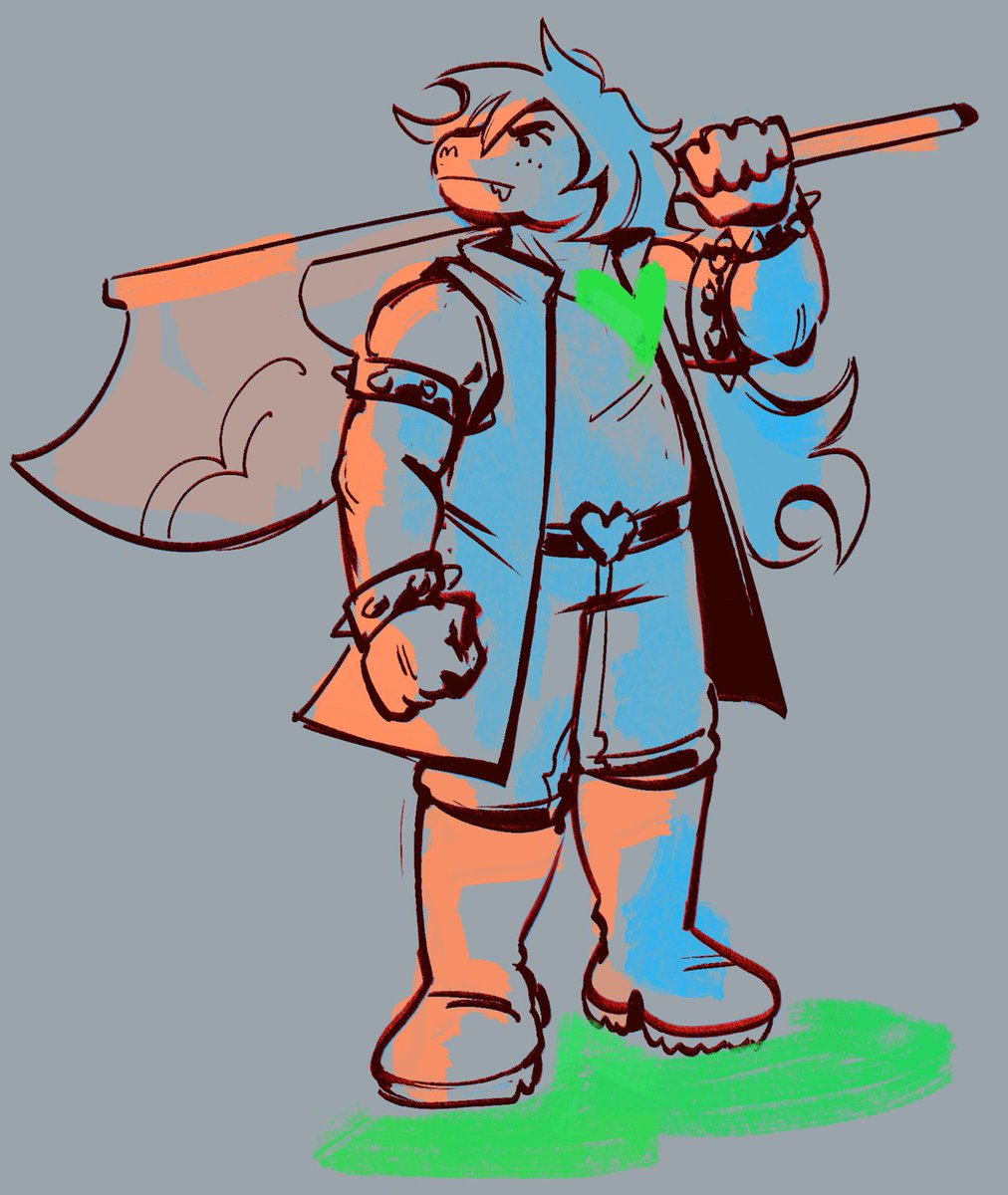 curlytsunamiART's tweet image. soul of kindness
#deltarune
