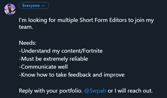 🚨Come work with us🚨