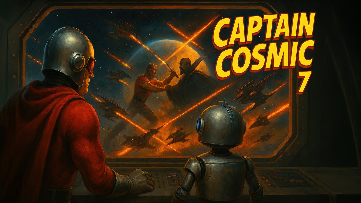 CrowhavenProd's tweet image. Join us for the final episodes of Flash Gordon as we wrap up this series of Captain Cosmic episodes. Captain Cosmic and 2T2 will be powering down for a short hiatus, with hopes to return before the fall with more classic sci-fi excitement.

youtu.be/2TRhc9L8p0o