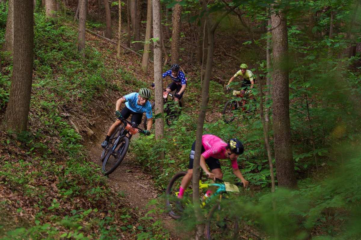 Rain hasn't stopped the thrill! Patapsco’s weeknight racing is back thanks to careful planning by organizers and park staff to protect trails and keep riders running and riding. Details at Friends of Patapsco: fpvsp.org