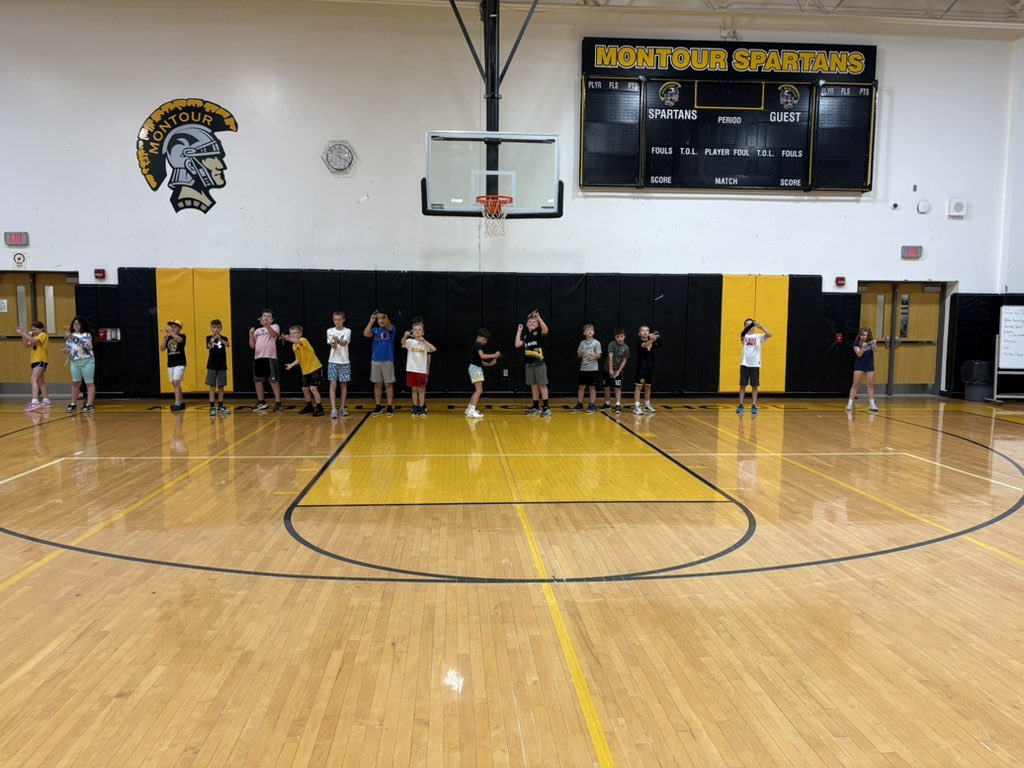 STEAM Sports days 1 and 2! 🏹 🏀 <a href="/MontourSD/">Montour School District</a>