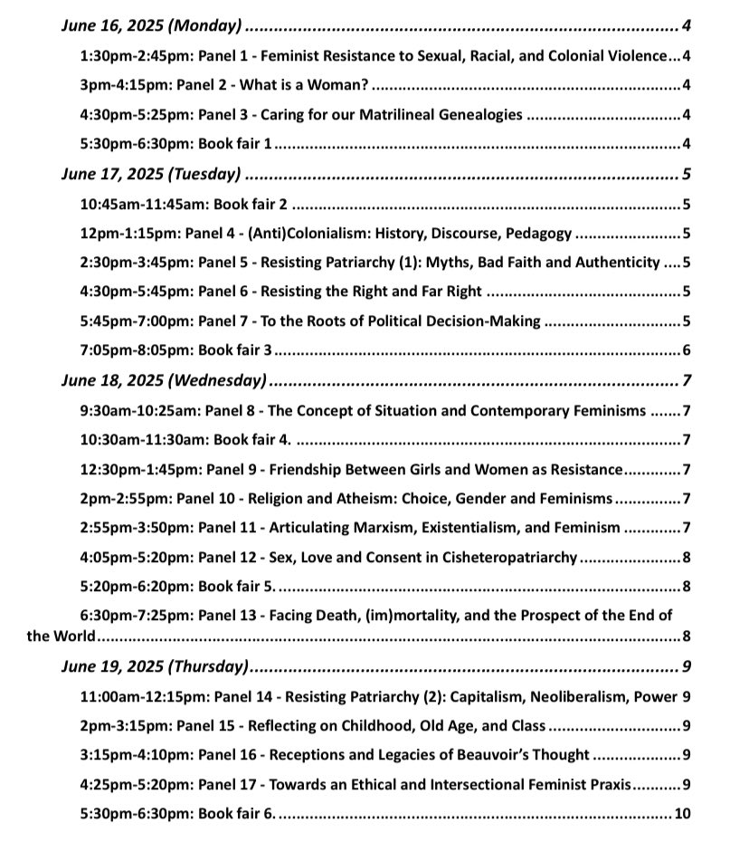 Our conference starts next week! 
17–19 June - Online 
Info and Registration: beauvoir.weebly.com/2025-conferenc…