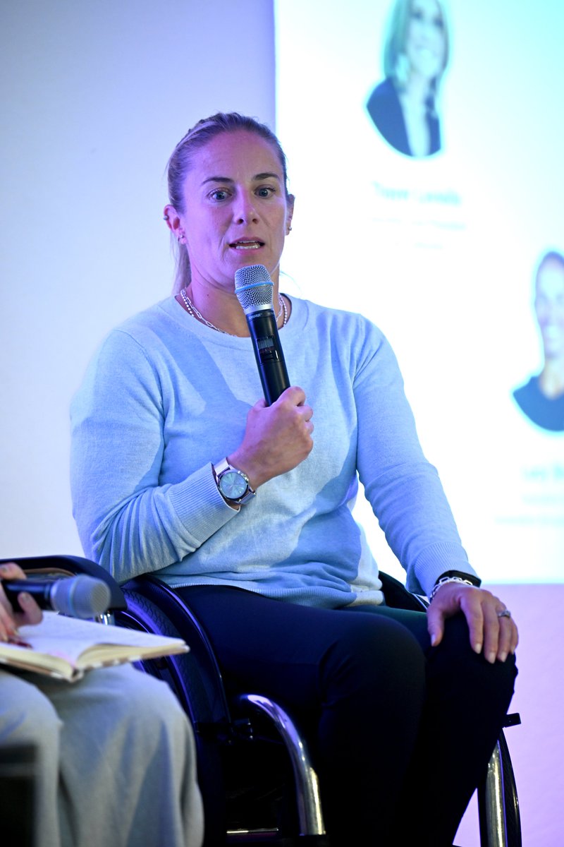 WimenaSport's tweet image. Panel 3: Her Story, Our Future 💬
With @SarahLily2468 , Adrianna Brownlee, @lucy_shuker & @dawnismaximus .
Chaired by Thayer Lavielle.
Powerful stories, powerful women.
🌟
#WIMENASport #RoleModels
#wimenasportwitharamco