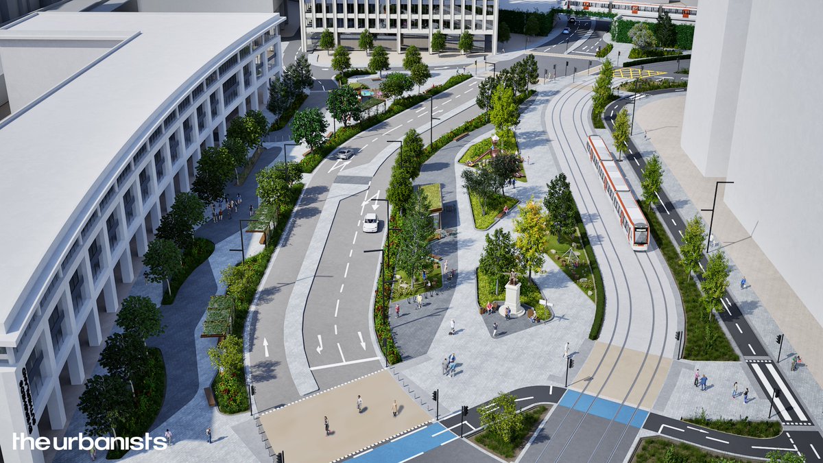 🚊 Cardiff Crossrail is on track
The first tram link between Cardiff Central &amp; Cardiff Bay will be running by 2028 
🏗️ £100m funding from UK &amp; Welsh Gov
🌍 Greener travel, better connections
🏟️ Supports the new indoor arena
🧵 A quick look at what’s coming 👇