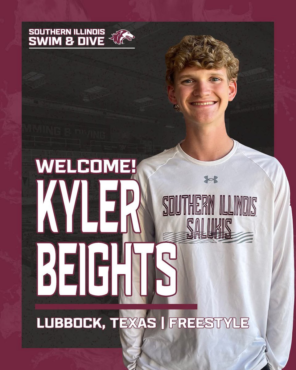 The Lone Star State ➡️ Carbondale

Say hello to incoming freshman, Kyler Beights!

#Salukis
