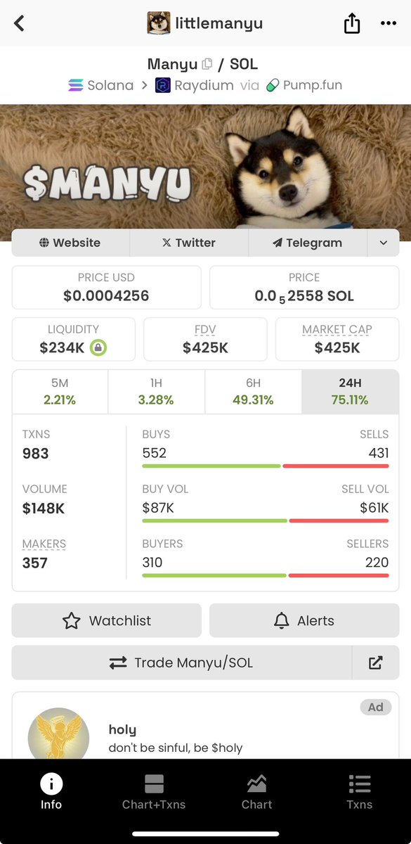 abdulhere269's tweet photo. Easy 2x for those who followed — if you missed out, that’s on you. I always say, every day we get chances. It’s up to us how we act and whether we trust our decisions.
#bullseason #frontalpha #easy2x #littlemanyu #manyu #CryptoRecovery #InsiderTrading #goodgem #memecoin https://t.co/mldo6uRlJr